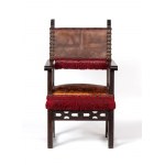A pair of Italian armchairs