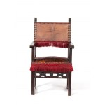 A pair of Italian armchairs