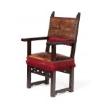 A pair of Italian armchairs
