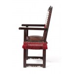 A pair of Italian armchairs