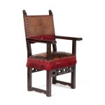 A pair of Italian armchairs