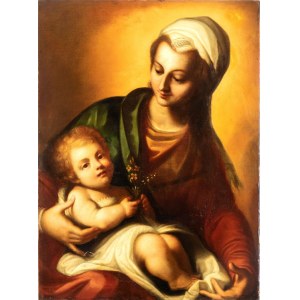 LUDOVICO CARDI, DETTO IL CIGOLI (copia da), Vierge à l'enfant