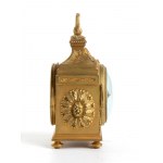 L. LEROY, A French bronze Officier's travel clock pendulum