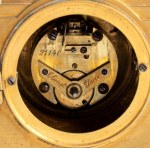 L. LEROY, A French bronze Officier's travel clock pendulum