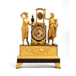 French table clock, early empire period