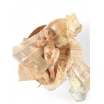 Wooden tabernacle Nativity group