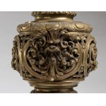 Antonio Pandiani ( 1838 - 1928 ), Italian gilded triptych