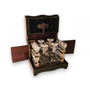 French Napoleon III liquor box