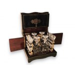 French Napoleon III liquor box