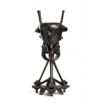 Paire de vases en bronze Art Nouveau