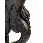 Paire de vases en bronze Art Nouveau