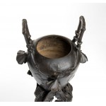 Paire de vases en bronze Art Nouveau