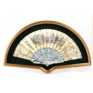 French mother-of-pearl hand fan