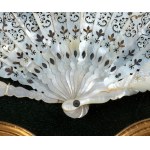 French mother-of-pearl hand fan