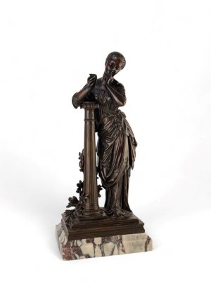 ETIENNE HENRY DUMAIGE ( 1830 - 1888 ), French bronze sculpture