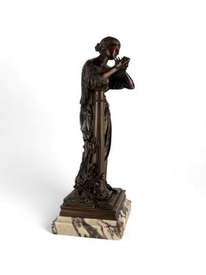 ETIENNE HENRY DUMAIGE ( 1830 - 1888 ), French bronze sculpture
