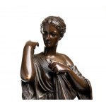 A pair of bronze sculptures , France