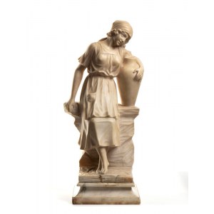 Sculpture française en albâtre