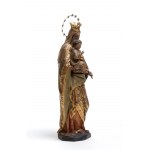 Italian sculpture depicting Madonna and Child