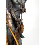 JACOB PETIT, Porcelain sculpture depicting a young hunter