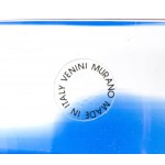 VENINI, Kolekce Rings: tříbarevná váza z foukaného skla