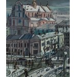 Edward Dwurnik (1943 Radzymin - 2018 Warszawa), Opoczno z cyklu Podróże autostopem, 1977