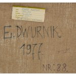 Edward Dwurnik (1943 Radzymin - 2018 Warszawa), Opoczno z cyklu Podróże autostopem, 1977