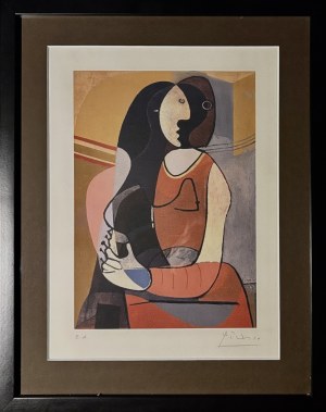 Pablo Picasso (1881-1973), Seated woman (Siedząca kobieta)