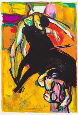 Georges BRIATA (1933-2019), Corrida, 1961