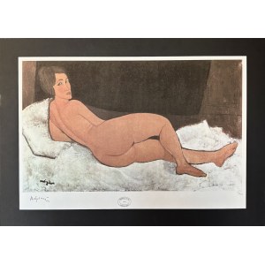 Amedeo MODIGLIANI (1884 - 1920), Nude reclining (Akt leżący - 1918)
