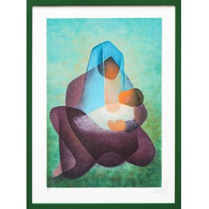 Louis TOFFOLI (1907-1999), La native (Narodzenie Chrystusa), 1991