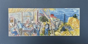 Raoul DUFY (1877 - 1953), Żniwiarze, 1965