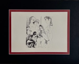 Pablo Picasso (1881-1973), Panna s ptákem, malý svatý Jan a muž s rybou
