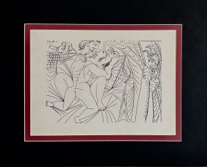 Pablo Picasso (1881-1973), Raphael et la Fornarina