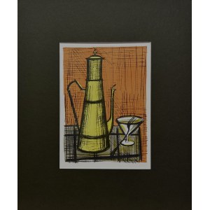 Bernard Buffet (1928-1999), Compotier (Mísa s ovocem) ze série Nature Morte