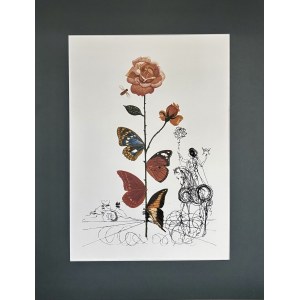 Salvador Dalí (1904-1989), Flordali : La Rose Papillon