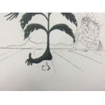 Salvador Dali (1904 - 1989), Portefeuille de 10 lithographies de la série Flora Dalinae