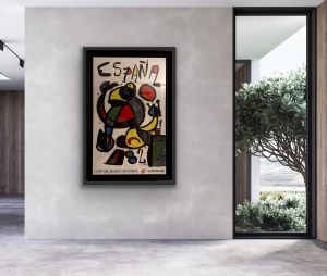 Joan Miro (1893-1983), Espana - Copa del mundo de futbol, 1982
