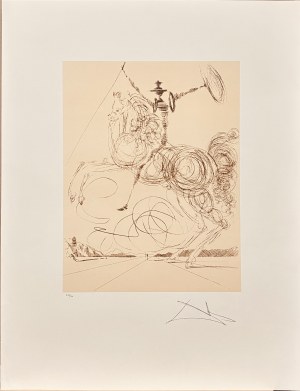 Salvador DALI (1904-1989), Don Kichot, 1989