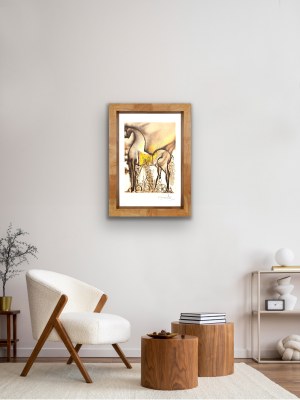 Salvador DALI (1904-1989), Le Cheval de Troie (Trojský kůň). Ze série: Les Chevaux de Dali (Dalího koně), 1983.