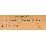 Maria Ziomek Kowalewska (1905 - 1975 ), Uliczka, 1965 ca.