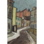 Stanislaw Michalowski (1915 Vilnius - 1980 Gdansk), Street, circa 1956