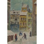 Leonard Tomaszewski (1913 - 2002), Vieille ville de Varsovie, vers 1960