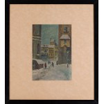 Leonard Tomaszewski (1913 - 2002), Vieille ville de Varsovie, vers 1960
