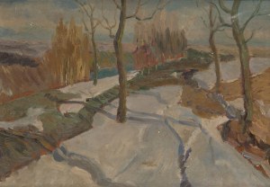 Leonard Tomaszewski (1913 - 2002), Wiosenne roztopy, około 1956