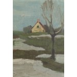 Stanislaw Michalowski (1915 Vilnius - 1980 Gdansk), Przedwiośnie (The Springtime), circa 1956