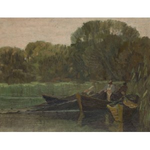 Stanisław Michałowski (1915 Wilno - 1980 Gdańsk), Połów
