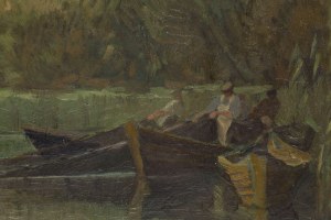 Stanisław Michałowski (1915 Wilno - 1980 Gdańsk), Połów