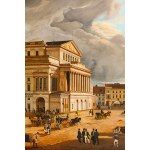 Robert Kolodziejski, View of Theatre Square (copy according to Marcin Zaleski, 1838), 2000