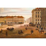 Robert Kolodziejski, View of Theatre Square (copy according to Marcin Zaleski, 1838), 2000